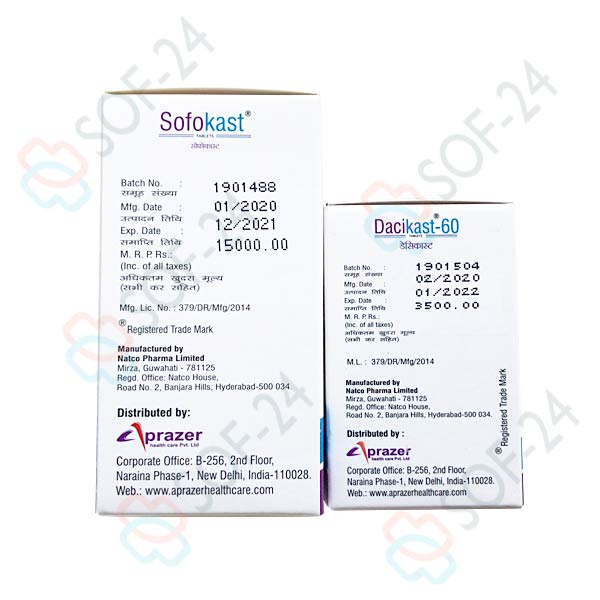 Sofokast Dacikast сроки годности