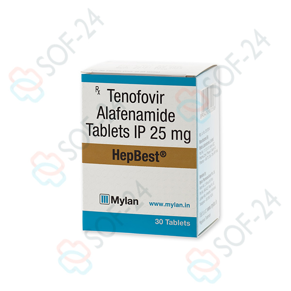 HepBest (Tenofovir Alafenamide) таб. 25 мг